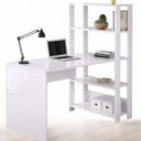 Ver imagem 7 de Escrivaninha Mesa para Computador Smart com Prateleira Yescasa Branco