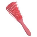 Ver imagem 2 de Escova Definidora em Cerdas de Nylon Flexível Desembaraça e Define Cachos Cabelos Cacheados