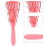 Escova Definidora em Cerdas de Nylon Flexível Desembaraça e Define Cachos Cabelos Cacheados - 4