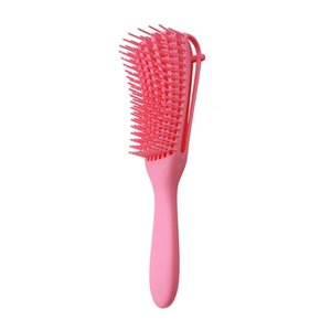 Escova Definidora em Cerdas de Nylon Flexível Desembaraça e Define Cachos Cabelos Cacheados