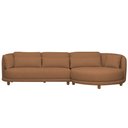 Ver imagem 6 de Sofá 05 Lugares 330cm Arizona com Chaise Esquerdo Bouclé Terracota - Nexta Casa