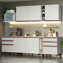 Ver imagem 2 de Cozinha Reims 260006 com Armário e Balcão Branco