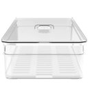 Ver imagem 6 de Organizador De Geladeira Empilhável 2,8L Clear Fresh Com Respiradouro Frutas Legumes Vegetais OU