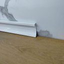 Ver imagem 4 de Rodapé Embutido 6,5cm Tipo L Alumínio Branco - 3 Metros