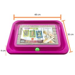 Arranhador Gatos e Bolinha Brinquedo Cat Relax M Furacão Pet - 3