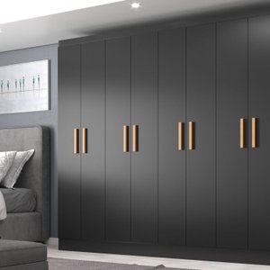 Móveis para Quarto Guarda-roupa 8 Portas Paris