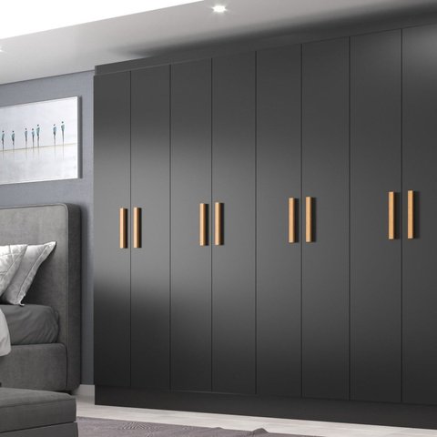 Móveis para Quarto Guarda-roupa 8 Portas Paris