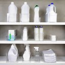 Ver imagem 6 de Kit 2 Organizadores De Armário 30x15x13cm Caixas Organizadoras Empilháveis Com Alças Clear OU
