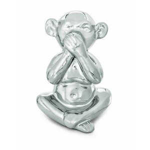 Macaco Prata em Cerâmica 09330 - 3 Mart