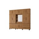 Ver imagem 2 de Roupeiro / Guarda Roupas Diam Triplex Modelo Capelinha com Sistema Ele/ela e Cabideiro em Alumínio C