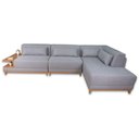 Ver imagem 4 de Sofá de Canto em L com Nicho em Mdf - Nov007:cinza