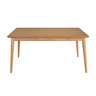 Mesa California em Madeira Maciça com Tampo Lâminado 1.60 Amêndoa - Refinatto - 4
