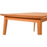Mesa California em Madeira Maciça com Tampo Lâminado 1.60 Amêndoa - Refinatto - 5