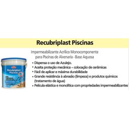 Tinta Piscina Base Água Recubriplast 10 Lts Verde - 3