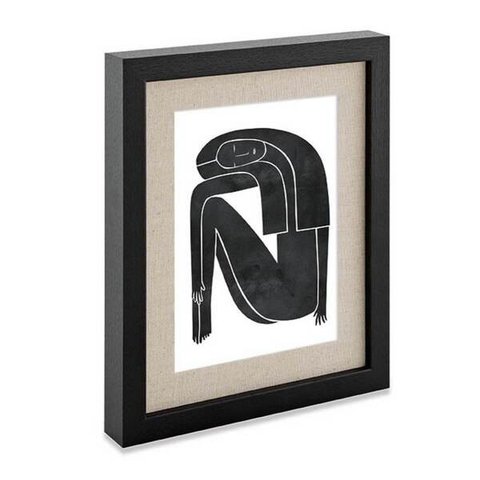 Porta Retrato 10x15 em MDF com Linho 13071 Mart