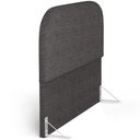 Ver imagem 6 de Cabeceira Cama Box Casal 140cm Orgânica Lanna W01 Linho Cinza Escuro - Lyam Decor