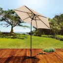 Ver imagem 3 de Guarda-Sol Ombrelone com Manivela Alumínio Bege 2,40 Mor