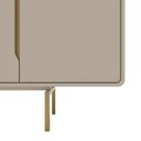 Ver imagem 5 de Buffet para Sala de Jantar 4 Portas Otto Espresso Móveis Bege/Dunas/Dourado