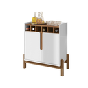 Ver imagem 3 de Conjunto Bar + Cristaleira Lizz Branco Casa D