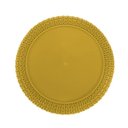 Ver imagem 4 de Cesto Trançado Circular M Mostarda Mor