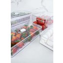 Ver imagem 7 de Kit 2 Organizadores De Geladeira Porta Ovos 16 Un Porta Legumes Frutas Verduras Clear Fresh OU