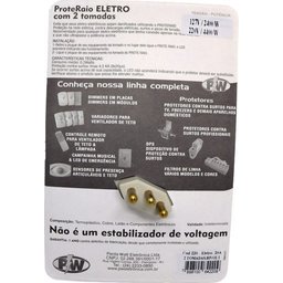 Protetor de 20a Anti Raio Surtos e Picos para Eletro em Geral - 6