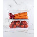 Ver imagem 2 de Kit 2 Organizadores De Geladeira 5L Porta Frutas Legumes Vegetais Com Respiradouro Clear Fresh OU