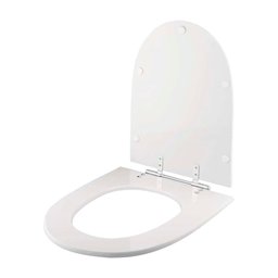 Tampa de Vaso Poliéster Acies Branco para Louça Tubrax Vab0003-c - 2 Tampa de Vaso Poliéster Acies Branco para Louça Tubrax Vab0003-c - 2