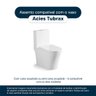 Tampa de Vaso Poliéster Acies Branco para Louça Tubrax Vab0003-c - 4