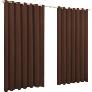 Cortina Roma 2 80 X 1 80 Metros Para Sala E Quarto:Tabaco