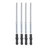 Kit 2 Prateleiras 70 x 20cm Preta Suporte Invisível - 6