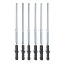 Kit 3 Prateleiras U 70 x 25cm Amarela Suporte Invisível - 6