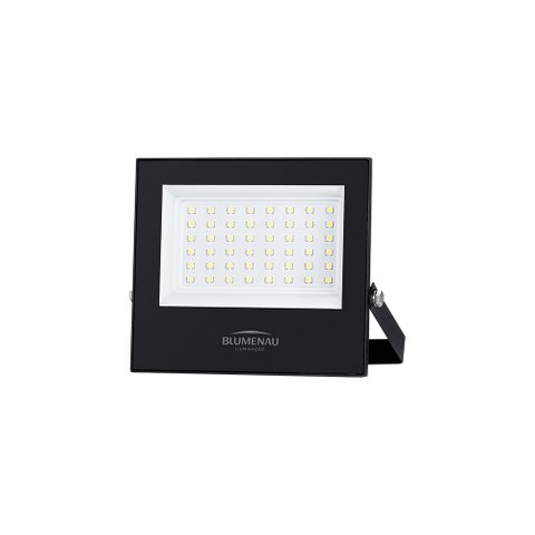 Refletor Blumenau Led Play 50w Preto Bivolt 6500k Luz Branca