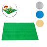 Placa para Blocos Montar Base Colorida Inblox 32x32 Pontos Compatível Lego - 1