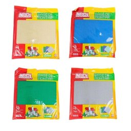 Placa para Blocos Montar Base Colorida Inblox 32x32 Pontos Compatível Lego - 2