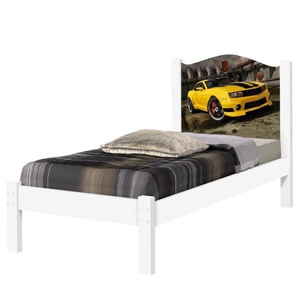 Cama Quarto Adesivada Solteiro 94cm - 1