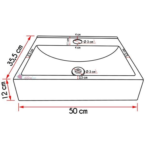 Kit Cuba Inspira T.AA05 Sifão Engate Valvula ABS - 4