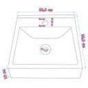 Ver imagem 4 de Kit Cuba Quadrada T.AA05 Sifão Engate e Valvula ABS