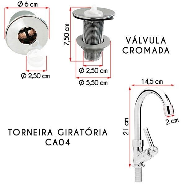 Kit Cuba Meca T.CA04L e Valvula ABS - 3