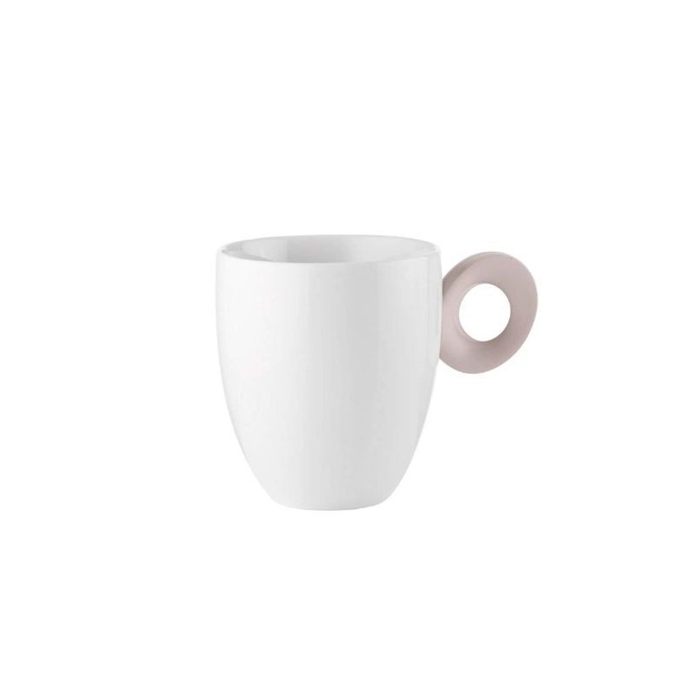 Caneca de Porcelana M com Alça 250ml - Everyday - Taupe- Guzzini - 1