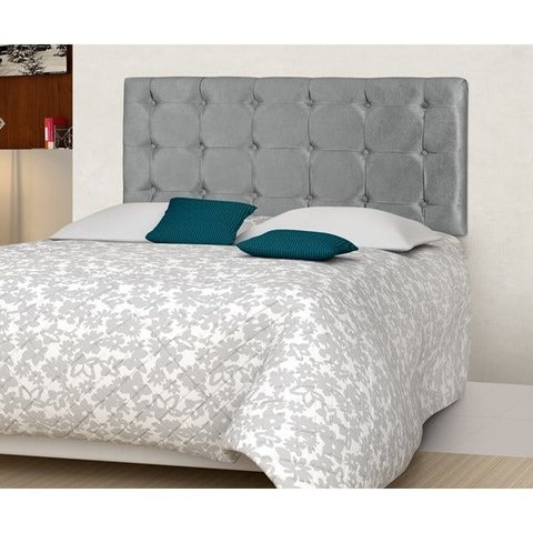 Painel Estofado Cama Londres Queen 160 cm