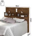 Ver imagem 3 de Cabeceira Para Cama Solteiro Quarto Florença