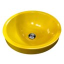 Ver imagem 1 de Kit Cuba Redonda Sobrepor Banheiro Com Valvula Click Inox