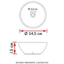 Ver imagem 4 de Kit Cuba Redonda Sobrepor Banheiro Com Valvula Click Inox