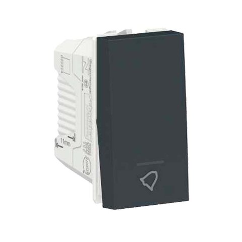 Módulo Pulsador Campainha 10a 250v 1 Módulo Grafite Schneider