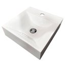 Ver imagem 1 de Kit Cuba Quadrada Sobrepor Banheiro com Valvula Click Inox