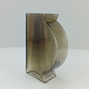 Ver imagem 4 de Vaso Decorativo Enfeite 20x12x6cm Vidro Cinza Marinella