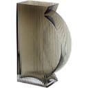 Ver imagem 1 de Vaso Decorativo Enfeite 20x12x6cm Vidro Cinza Marinella