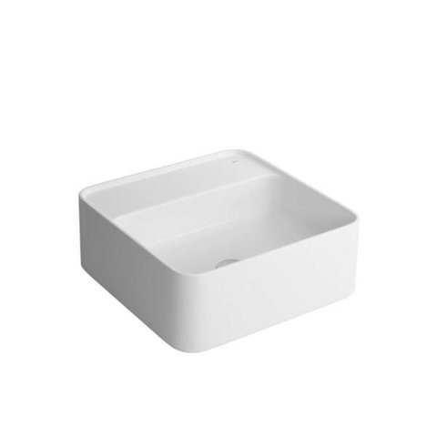 Cuba de Apoio Quadrada L280 Branco - Deca L.280.17