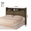 Ver imagem 3 de Cabeceira Quarto Melissa Casal 140 cm
